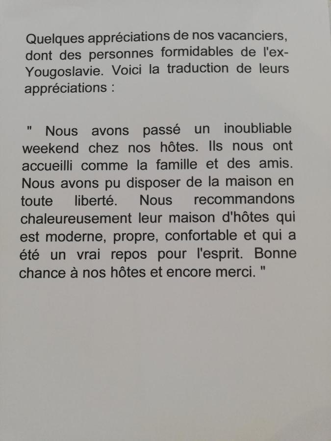 Chez Marlyse-Chambres Et Table D'Hotes Saint-Maurice-sur-Moselle Exterior foto